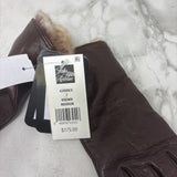 SAKS FIFTH AVE WOMEN'S GLOVES/MITTS brown 7