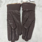 SAKS FIFTH AVE WOMEN'S GLOVES/MITTS brown 7