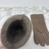 WOMEN'S GLOVES/MITTS taupe M/L