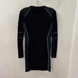 MARC CAIN WOMEN'S DRESS black lime 4/1