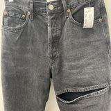 AGOLDE WOMEN'S JEANS black XS/25