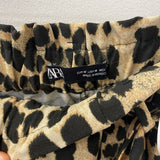 ZARA WOMEN'S SHORTS animal print M