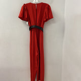ZARA WOMEN'S JUMPSUIT red S