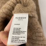 HUDSON WOMEN'S SWEATER beige M