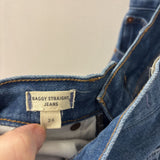 MADEWELL WOMEN'S JEANS blue XS/26