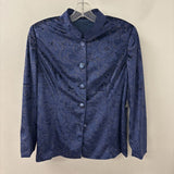 Unbranded WOMEN'S BLAZER/JACKET blue metal M