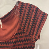 FREE PEOPLE WOMEN'S DRESS orange black M