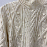 ZARA WOMEN'S SWEATER ivory M