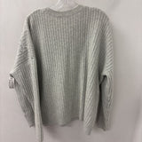 NORDSTROM WOMEN'S SWEATER grey heather L