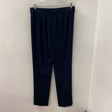 M&S WOMEN'S PANTS navy 12 long