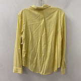 beachlunchlounge WOMEN'S BLOUSE/SHIRT yellow navypinstripe S