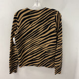 Lord & Taylor WOMEN'S CASHMERE black tan M