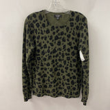 Lord & Taylor WOMEN'S CASHMERE animal print M