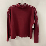 MAEVE WOMEN'S SWEATER burgundy S