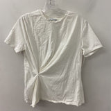 MANGO/MNG WOMEN'S T-SHIRT white L