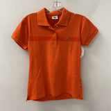 LACOSTE WOMEN'S TOP orange stripe M/44