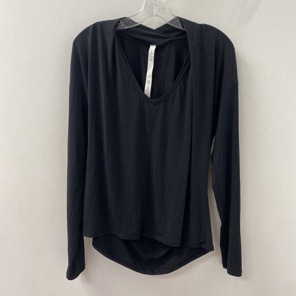 LULULEMON WOMEN'S ACTIVE TOP black 10